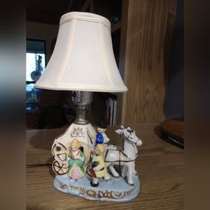 Little ceramic decorative lamp